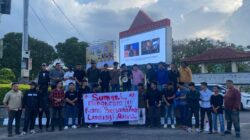 GELAR PERNYATAAN SIKAP JALANAN, “GERAKAN SUMSEL MENGECAM” DESAK POLRI SEGERA TANGKAP PELAKU PENYIRAMAN AKTIVIS KONTRAS